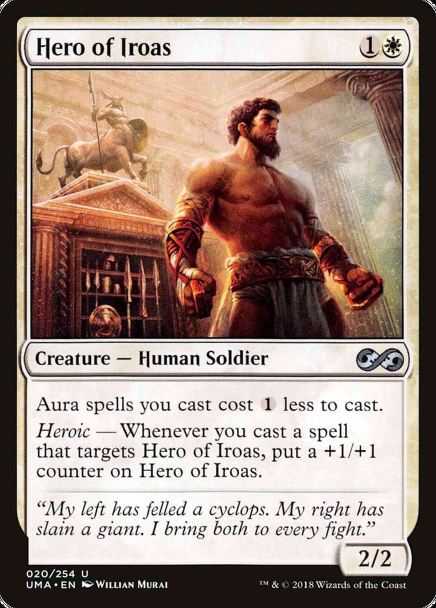 Hero of Iroas [20] [Ultimate Masters] [Non-Foil]