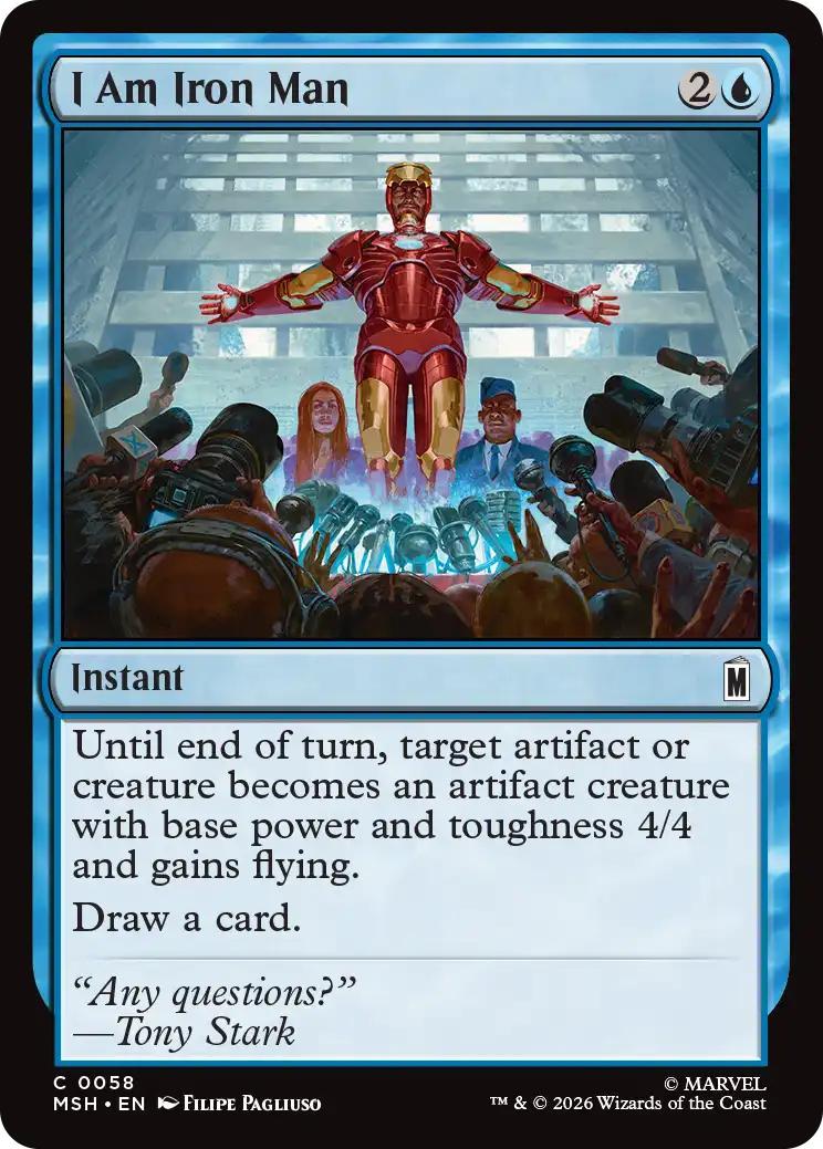 I Am Iron Man [58] [Marvel Super Heroes] [Non-Foil]
