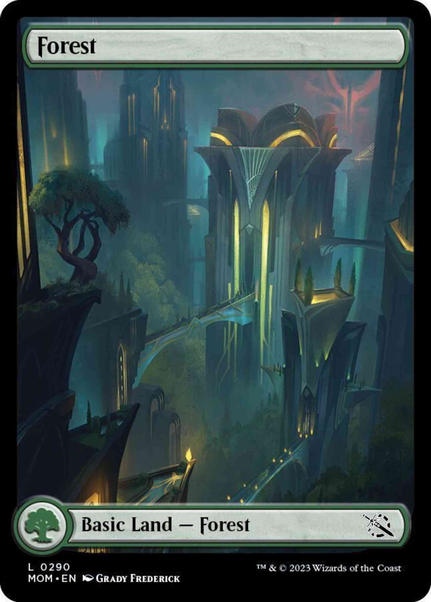 Forest [290] [Full Art] [March of the Machine] [Non-Foil]