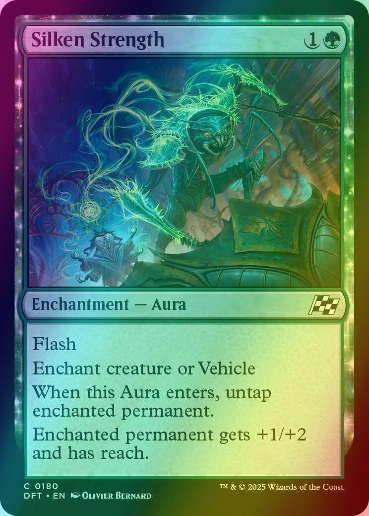 Silken Strength [180] [Aetherdrift] [Foil]