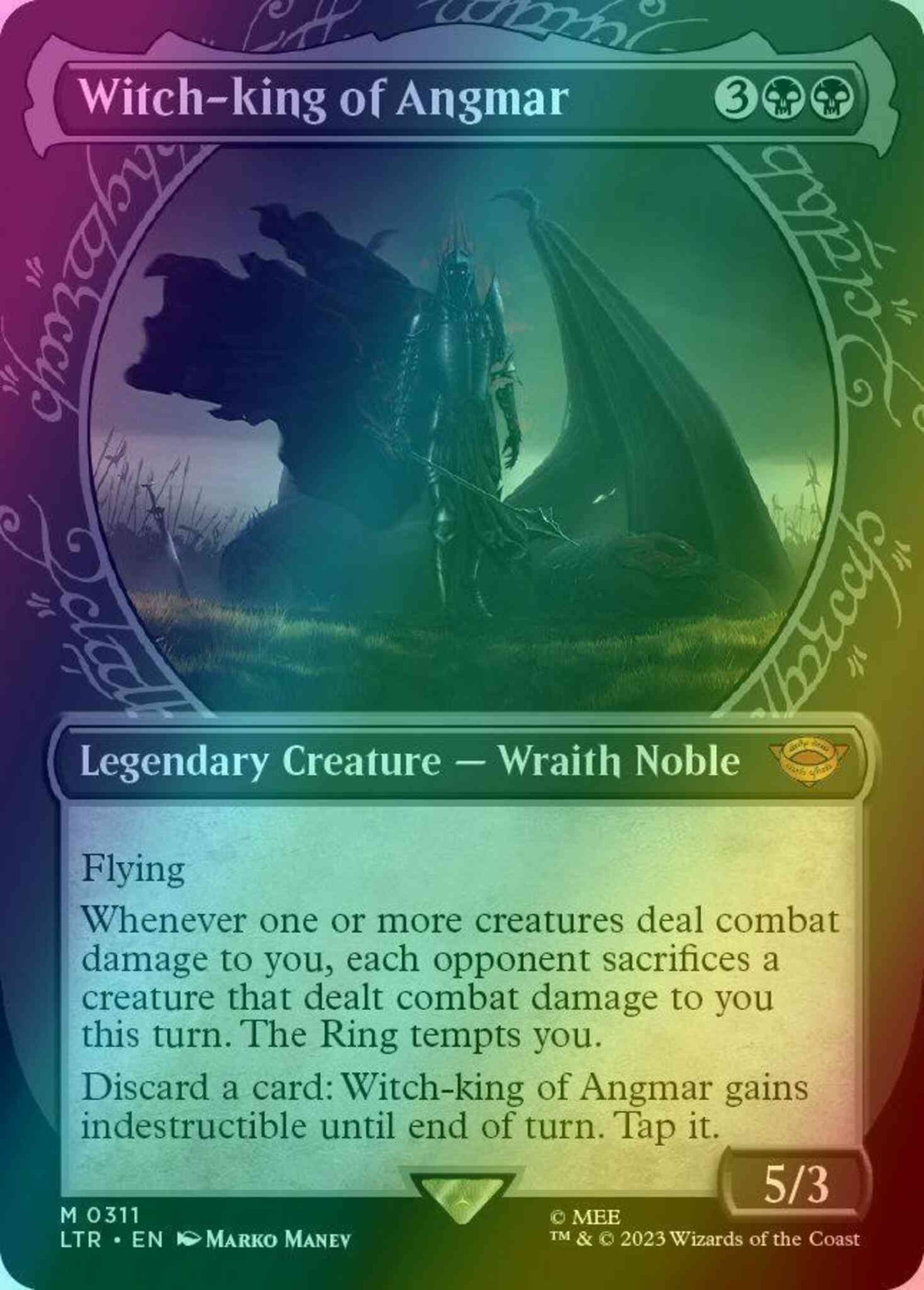 Witch-king of Angmar [311] [Ring Showcase] [The Lord of the Rings: Tales of Middle-earth] [Foil]