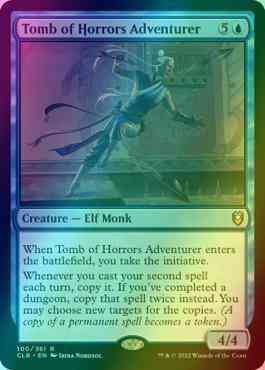 Tomb of Horrors Adventurer [100] [Commander Legends: Battle for Baldur's Gate] [Foil]