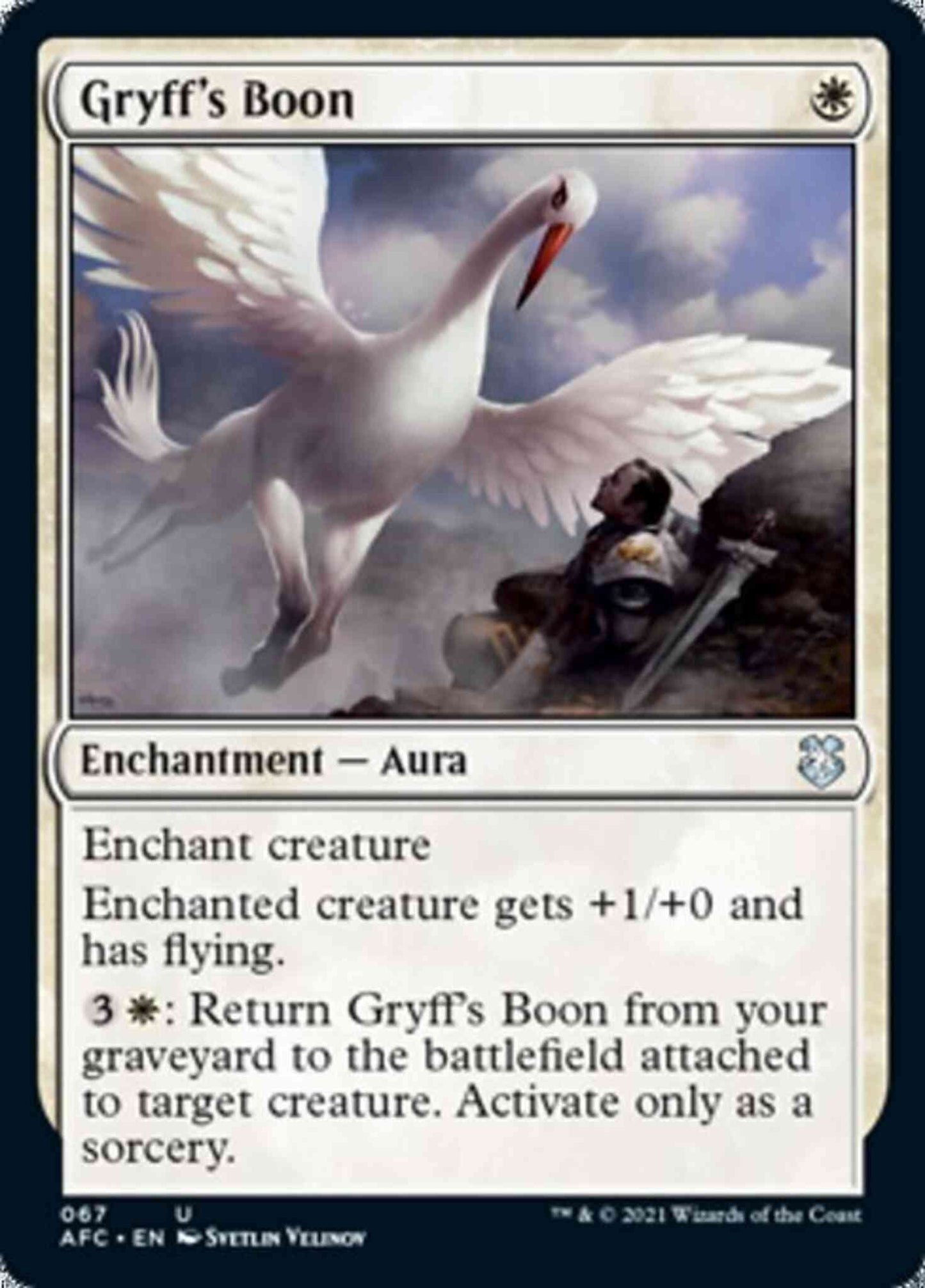 Gryff's Boon [67] [Adventures in the Forgotten Realms Commander] [Non-Foil]