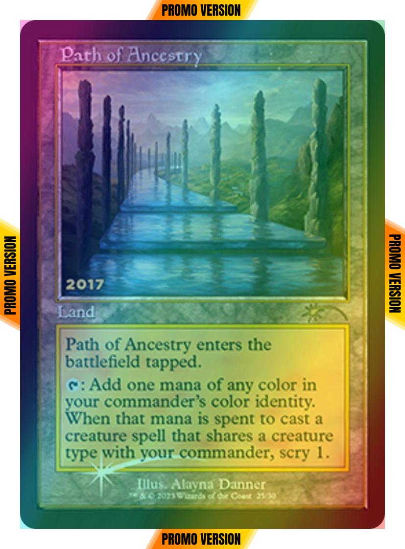 Path of Ancestry [25] [Retro Frame] [30th Anniversary Promos] [Foil]