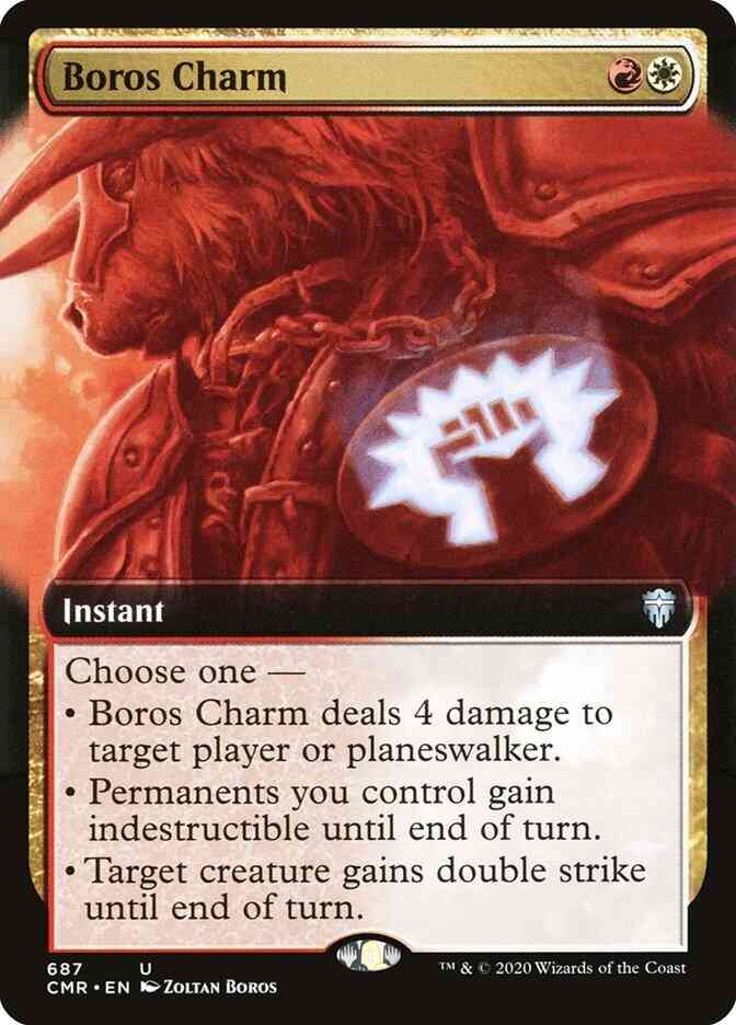 Boros Charm [687] [Extended Art] [Commander Legends] [Non-Foil]