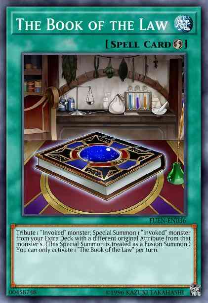 The Book of the Law - FUEN-EN036 - Secret Rare - 1st Edition