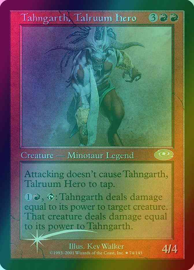 Tahngarth, Talruum Hero [74S] [Planeshift] [Foil]