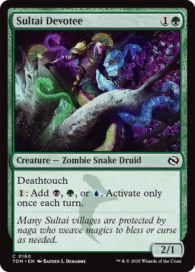 Sultai Devotee [160] [Tarkir: Dragonstorm] [Non-Foil]
