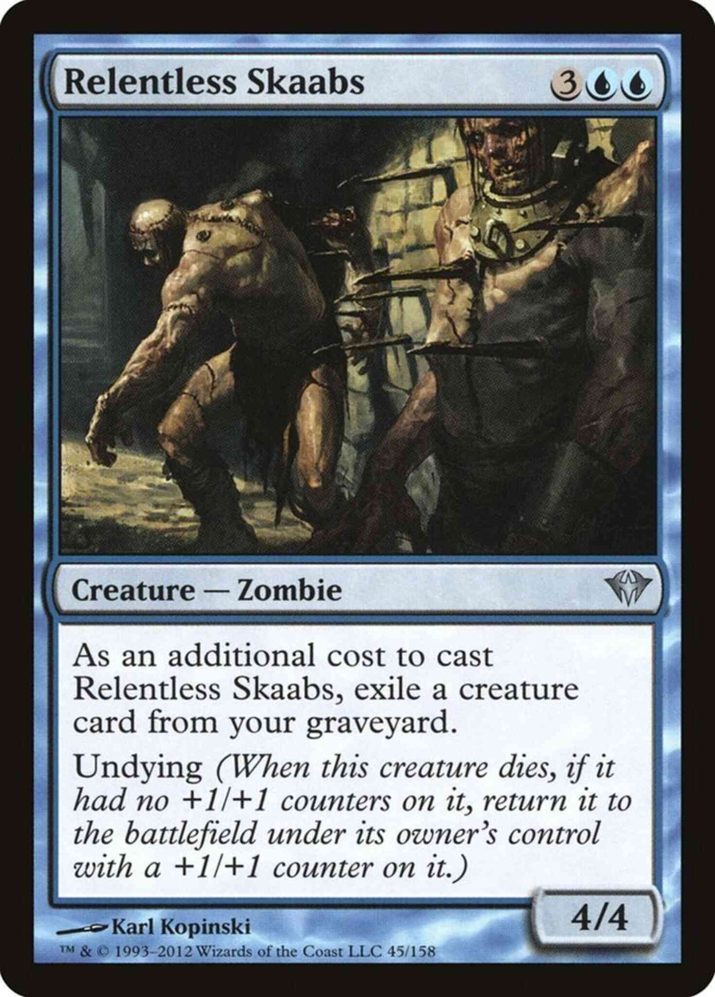 Relentless Skaabs [45] [Dark Ascension] [Non-Foil]