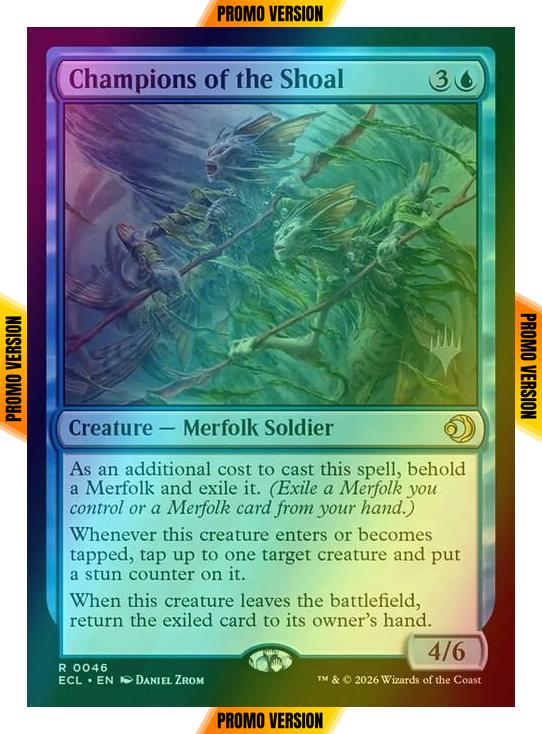 Champions of the Shoal [46p] [Promo Pack] [Lorwyn Eclipsed: Promos] [Foil]