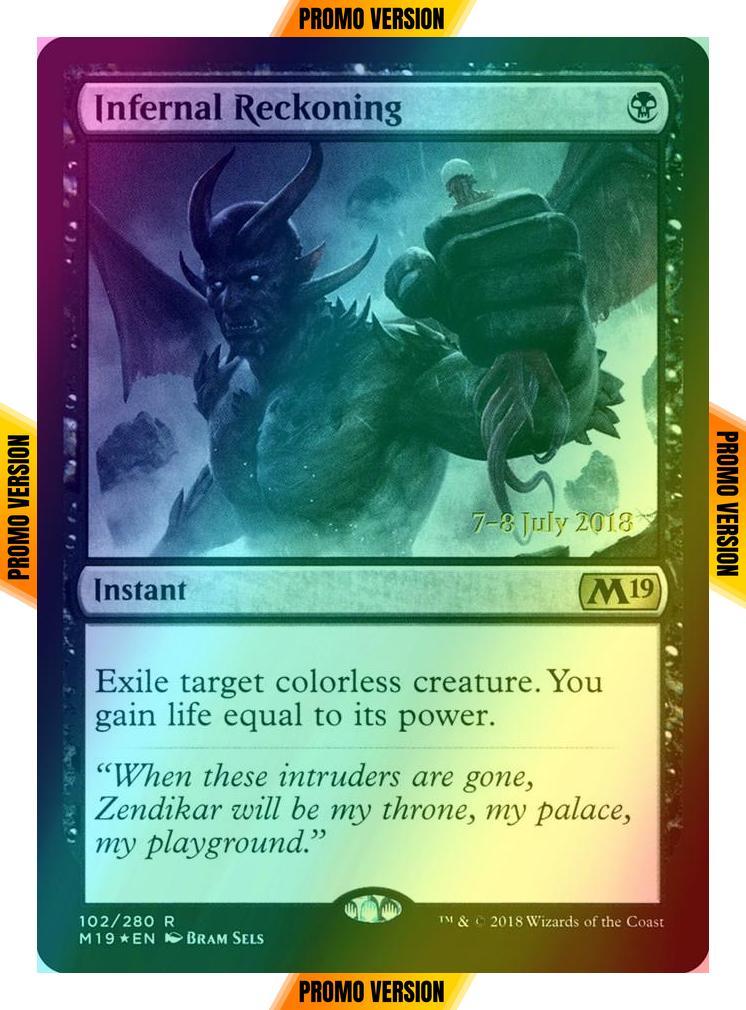 Infernal Reckoning [102s] [Core Set 2019 Promos] [Foil]