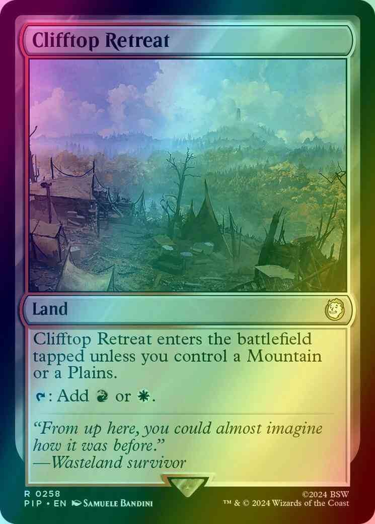 Clifftop Retreat [258] [Fallout] [Foil]