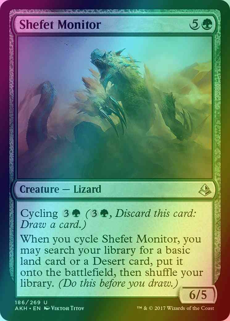 Shefet Monitor [186] [Amonkhet] [Foil]
