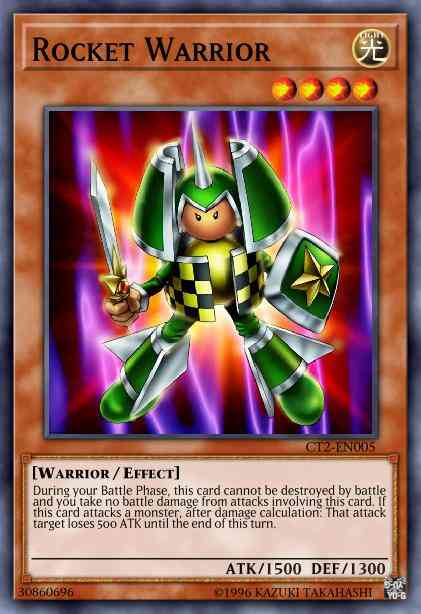 Rocket Warrior - CT2-EN005 - Secret Rare - Limited