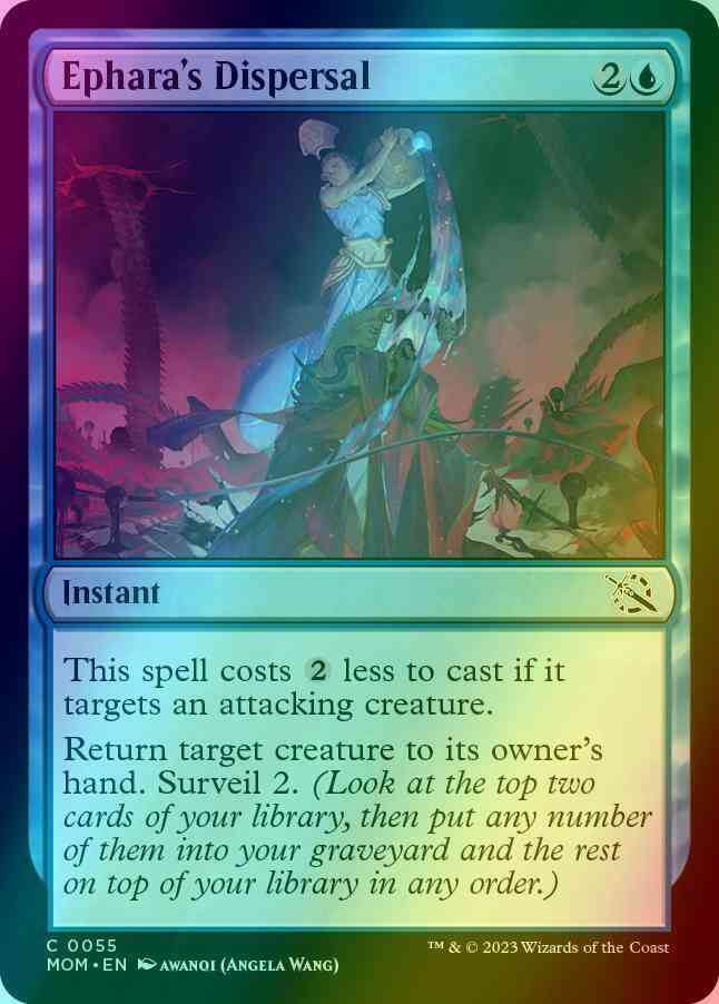 Ephara's Dispersal [55] [March of the Machine] [Foil]