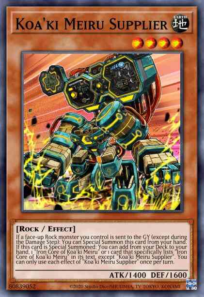 Koa'ki Meiru Supplier - ROTD-EN030 - Ultra Rare - 1st Edition