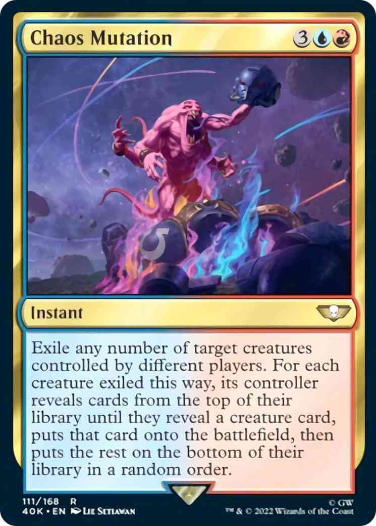 Chaos Mutation [111] [Universes Beyond: Warhammer 40,000] [Non-Foil]