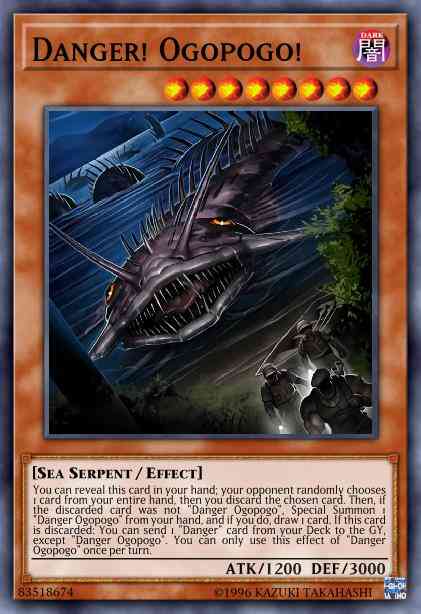Danger! Ogopogo! - SAST-EN000 - Ultra Rare - 1st Edition