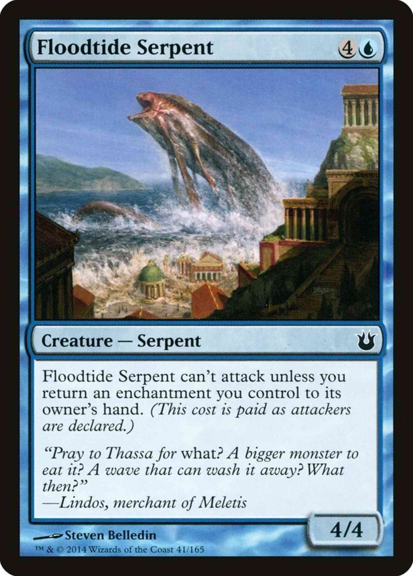 Floodtide Serpent [41] [Born of the Gods] [Non-Foil]