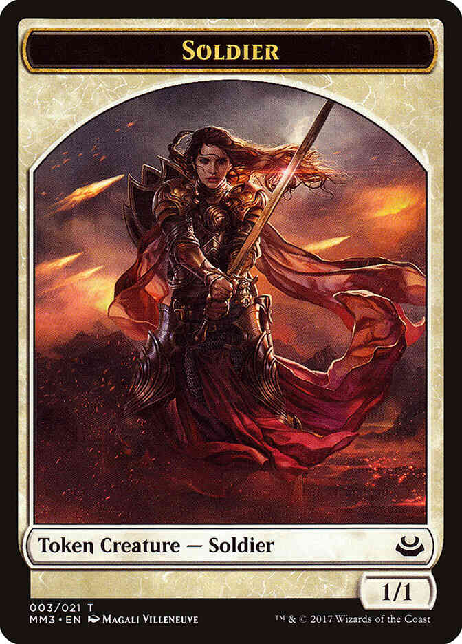Soldier Token [03] [Modern Masters 2017 Tokens] [Non-Foil]