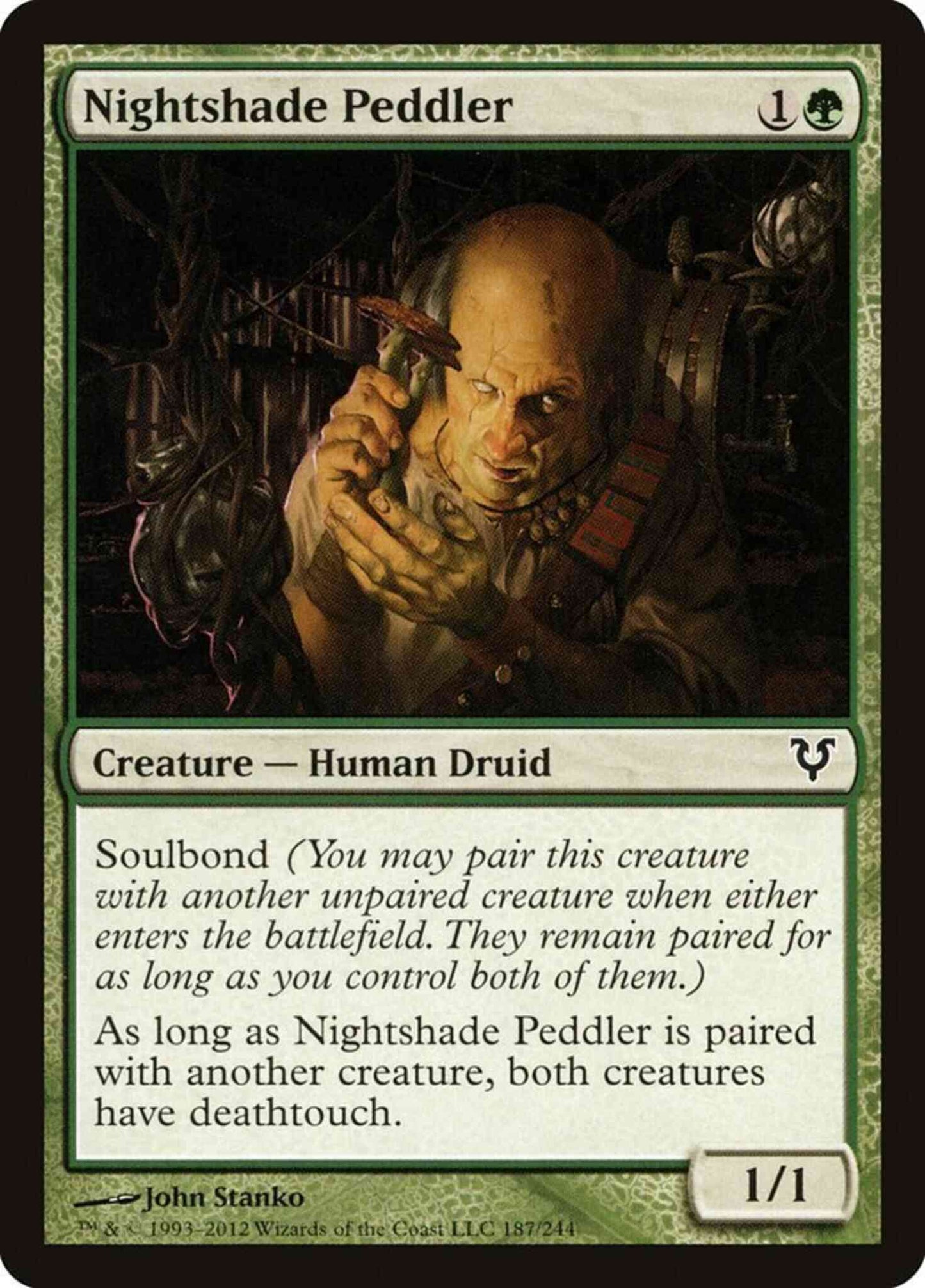 Nightshade Peddler [187] [Avacyn Restored] [Non-Foil]