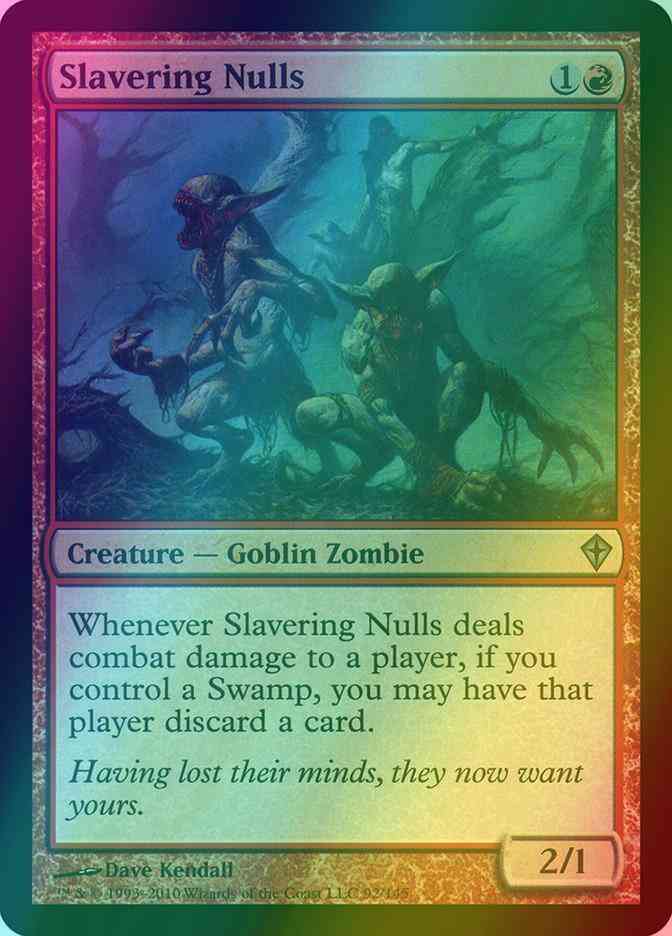 Slavering Nulls [92] [Worldwake] [Foil]