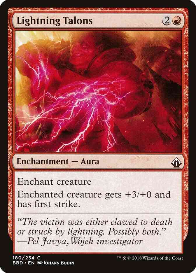 Lightning Talons [180] [Battlebond] [Non-Foil]