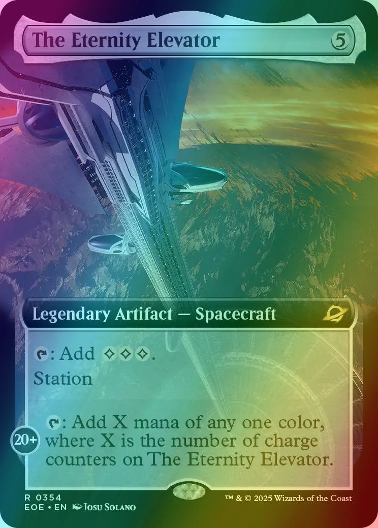 The Eternity Elevator [354] [Extended Art] [Edge of Eternities] [Foil]