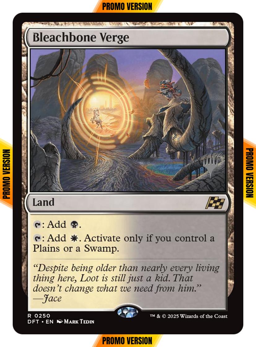 Bleachbone Verge [250p] [Promo Pack] [Aetherdrift: Promos] [Non-Foil]