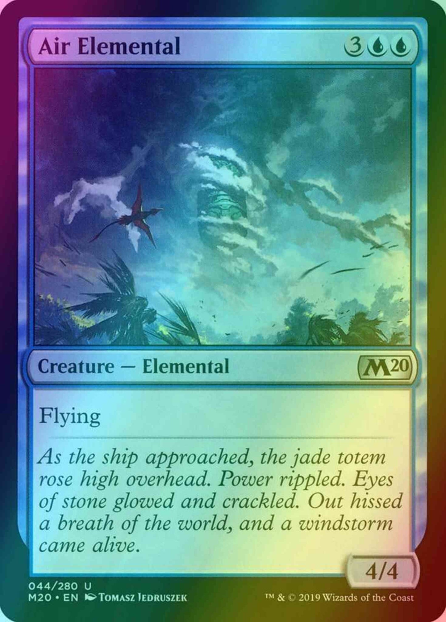 Air Elemental [44] [Core Set 2020] [Foil]