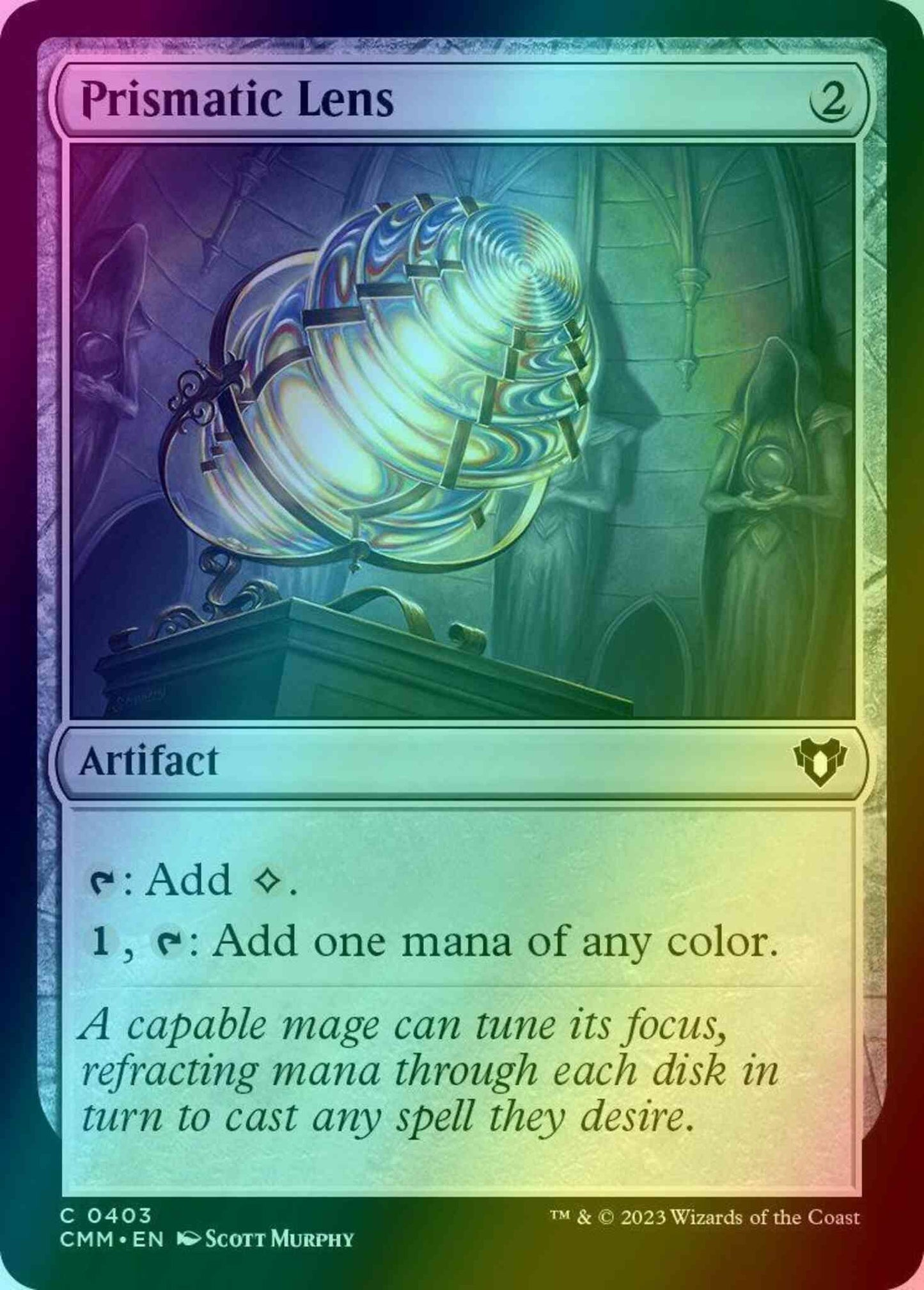 Prismatic Lens [403] [Commander Masters] [Foil]