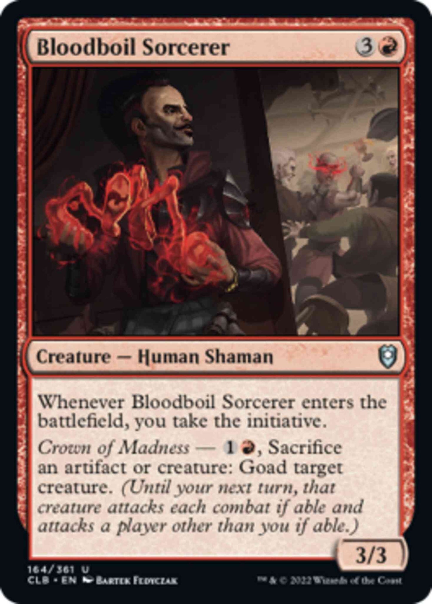 Bloodboil Sorcerer [164] [Commander Legends: Battle for Baldur's Gate] [Non-Foil]