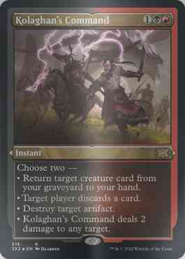 Kolaghan's Command [515] [Double Masters 2022] [Etched Foil]