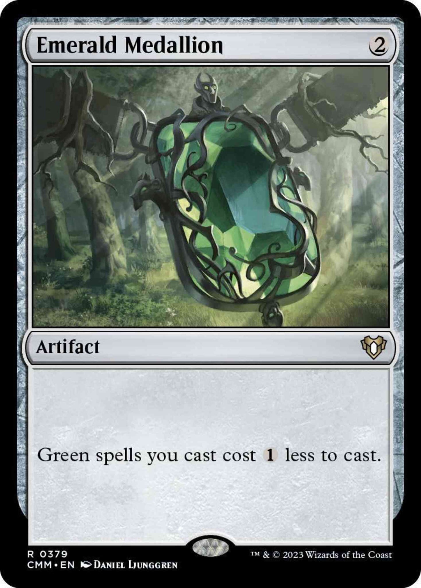 Emerald Medallion [379] [Commander Masters] [Non-Foil]