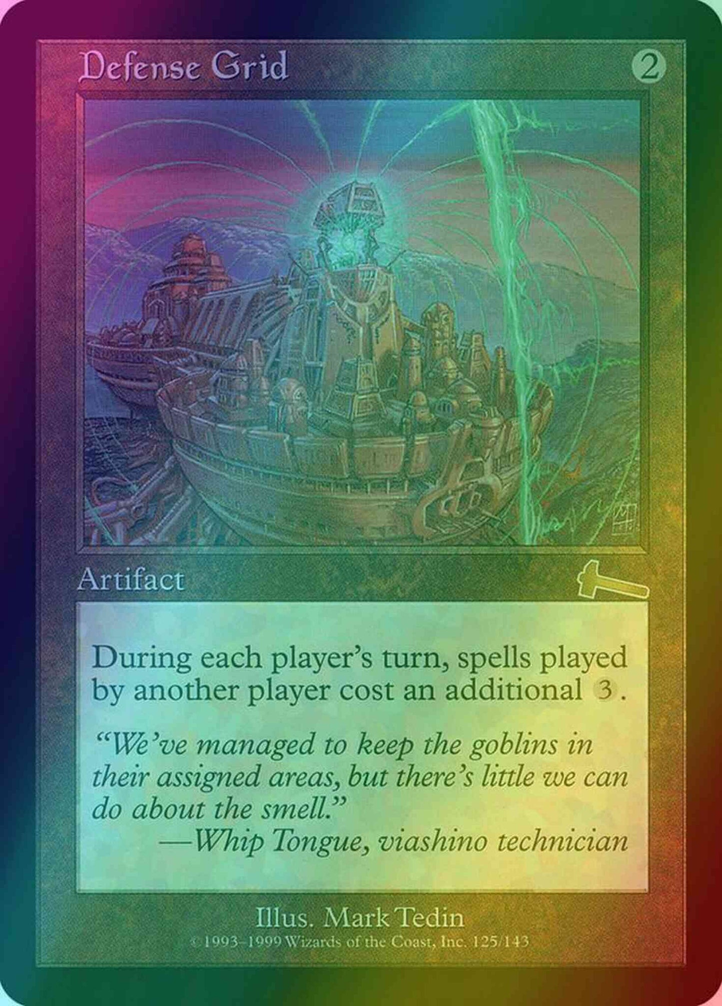 Defense Grid [125] [Urza's Legacy] [Foil]