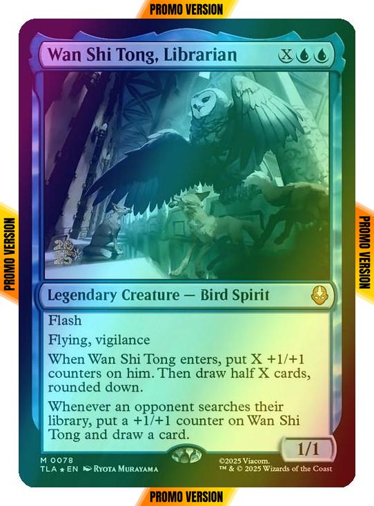 Wan Shi Tong, Librarian [78s] [Prerelease] [Avatar: The Last Airbender: Promos] [Foil]