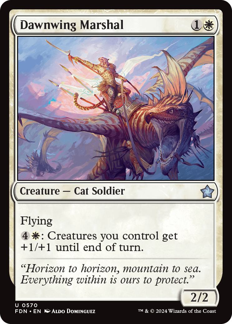 Dawnwing Marshal [570] [Foundations] [Non-Foil]