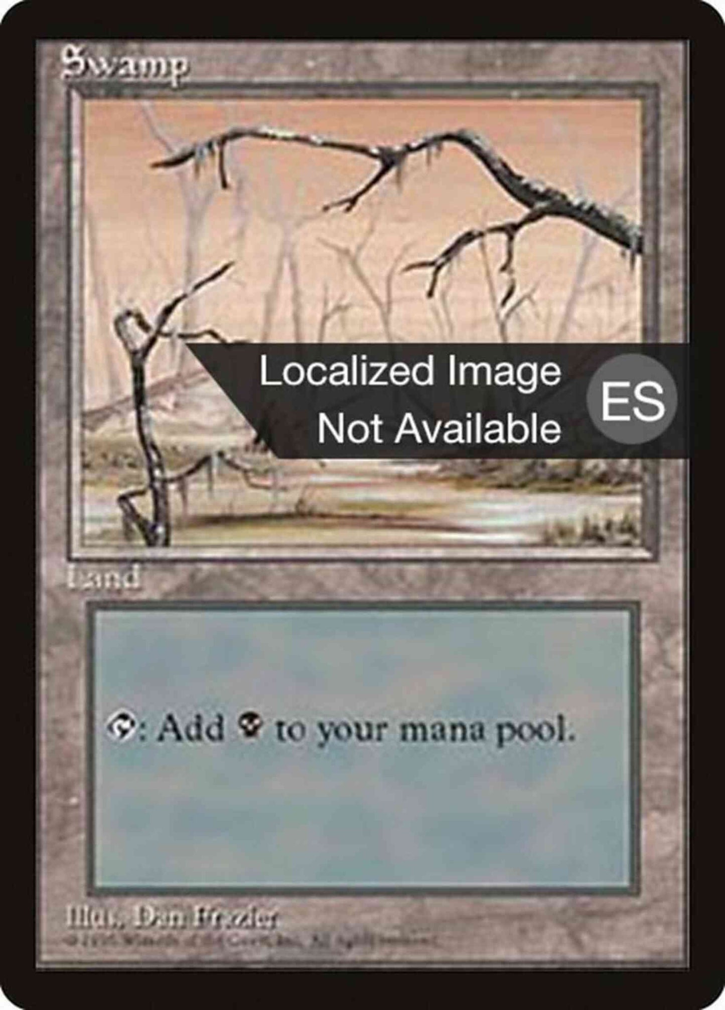 Swamp - Korean [Bottom Branch Vertical] [371] [Fourth Edition Black Border: Korean] [Non-Foil]
