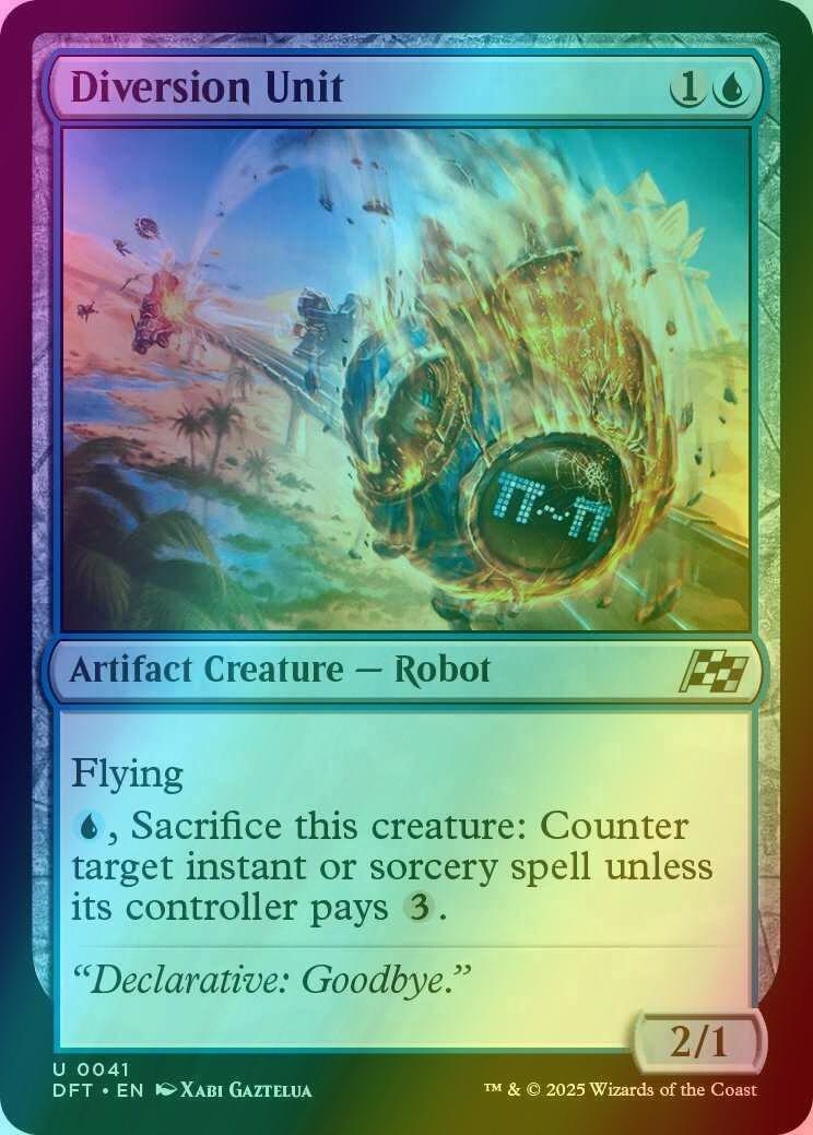 Diversion Unit [41] [Aetherdrift] [Foil]