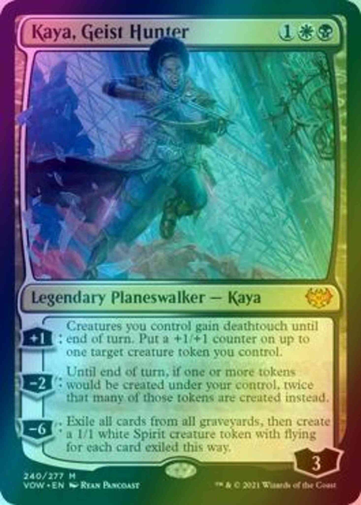 Kaya, Geist Hunter [240] [Innistrad: Crimson Vow] [Foil]