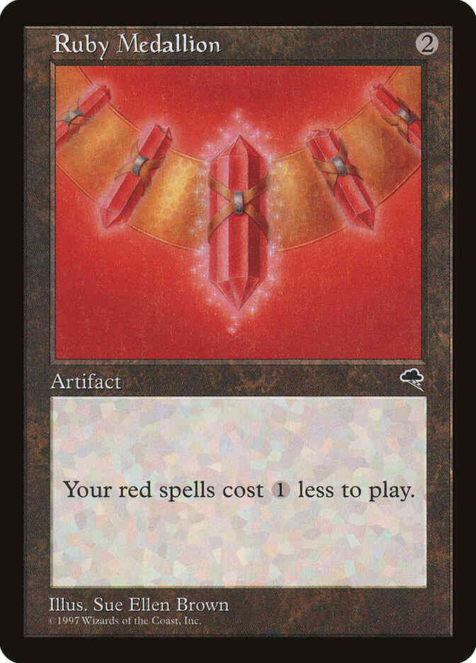 Ruby Medallion [305] [Tempest] [Non-Foil]