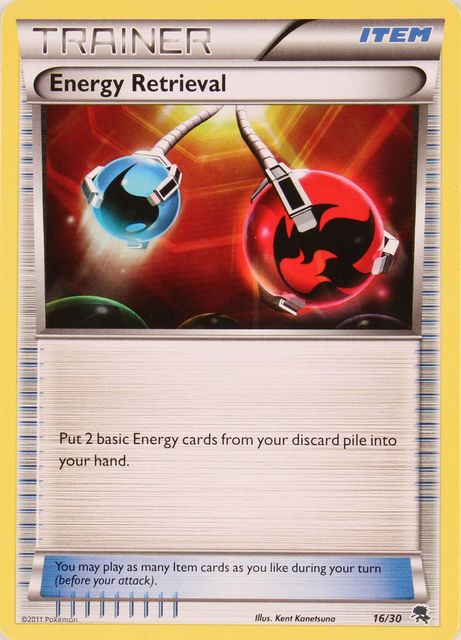 Energy Retrieval - 16/30 - [BW Trainer Kit (Zoroark)] [Non-Holo]