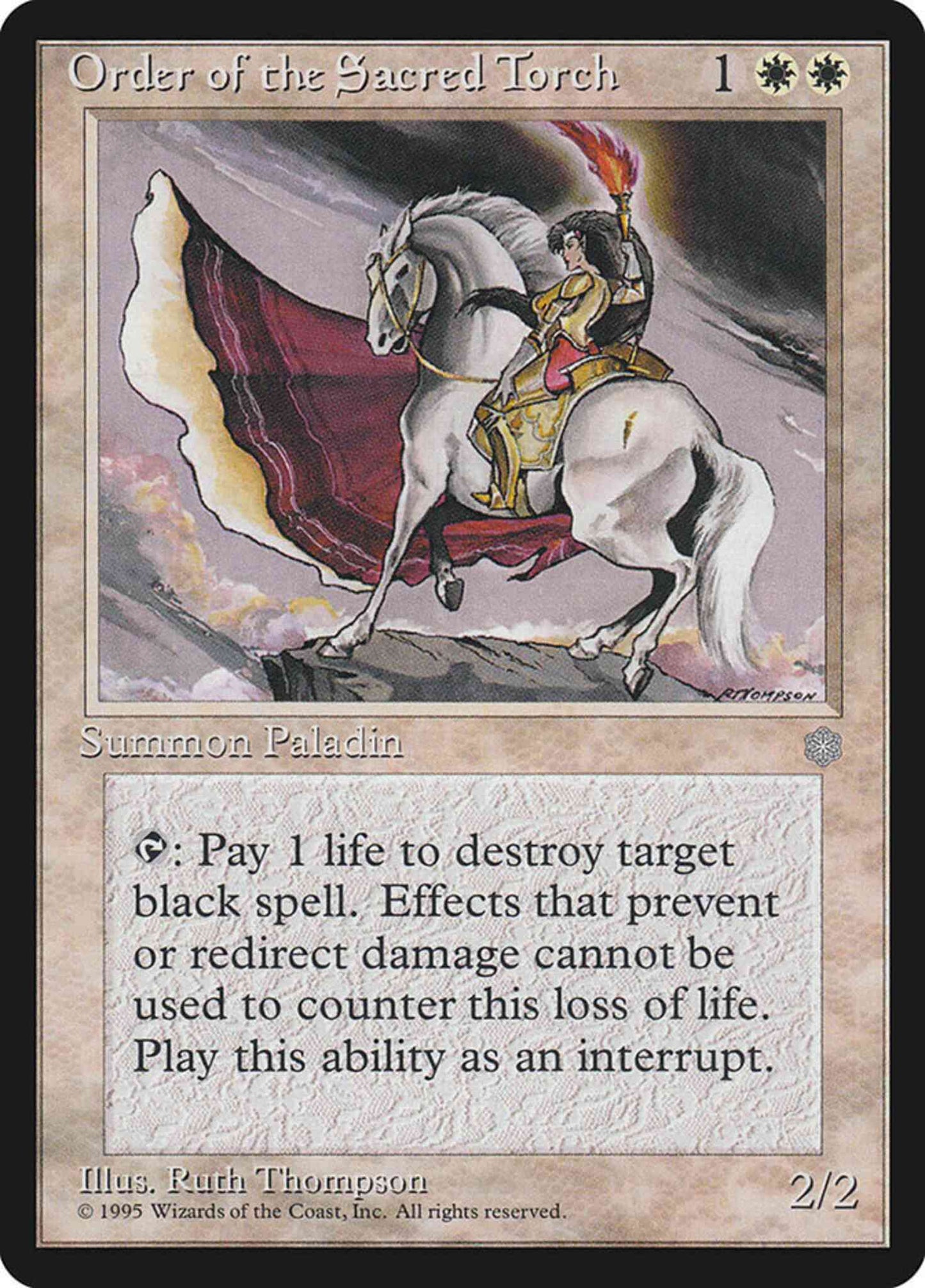 Order of the Sacred Torch [45] [Ice Age] [Non-Foil]