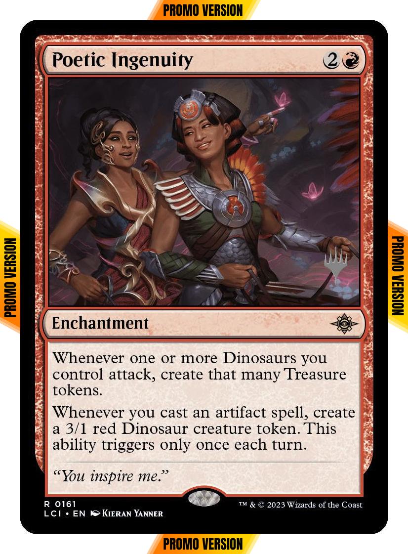 Poetic Ingenuity [161p] [Promo Pack] [The Lost Caverns of Ixalan: Promos] [Non-Foil]
