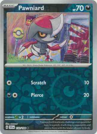 Pawniard - 132/198 - Common [sv01-132] [Reverse Holo]