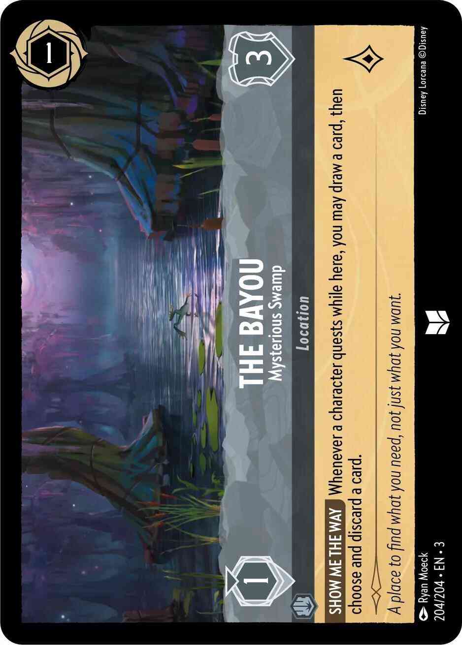 The Bayou - Mysterious Swamp - 204/204 [Into the Inklands] [Non-Foil]