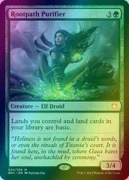 Rootpath Purifier [24] [The Brothers' War: Commander] [Foil]