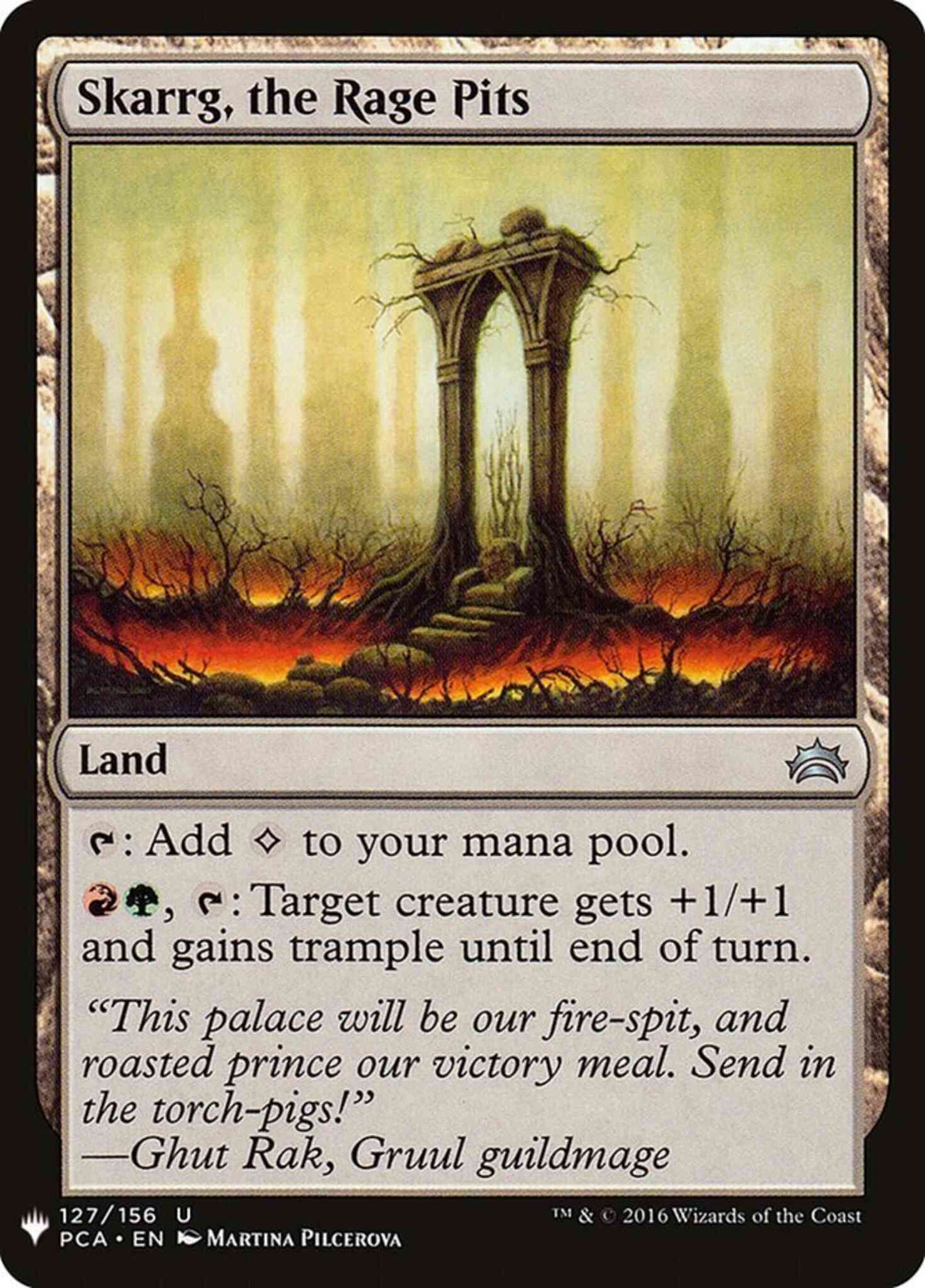 Skarrg, the Rage Pits [PCA-127] [The List] [Non-Foil]