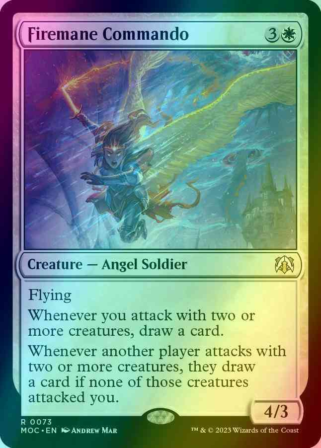 Firemane Commando [73] [March of the Machine: Commander] [Foil]
