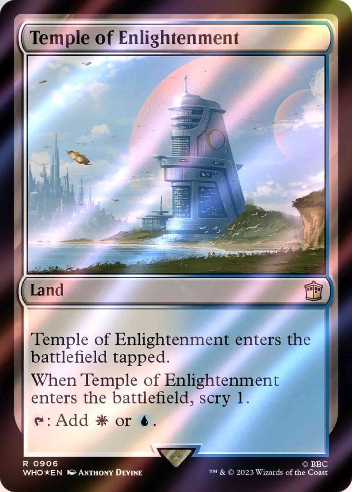 Temple of Enlightenment [906] [Universes Beyond: Doctor Who] [Surge Foil]